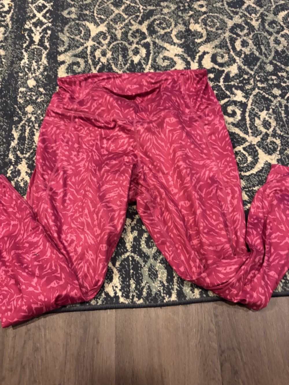 dip womens Fuchsia Printed Leggings